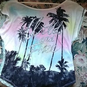 Multicolored sunset shirt
